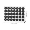 KOMBIUDA Billiards Stickers Pool Table Necessity Patches 2 Sheets of