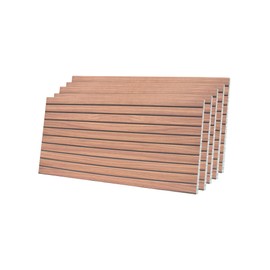 IZODEKOR 3D Wood Effect Wall Panels - Faux Wood Paneling for Living Room, Kitchen, Bathroom and More | Natural Wood Look | Easy Application | Land of Journey - Pack of 5, Covers 25 sq ft