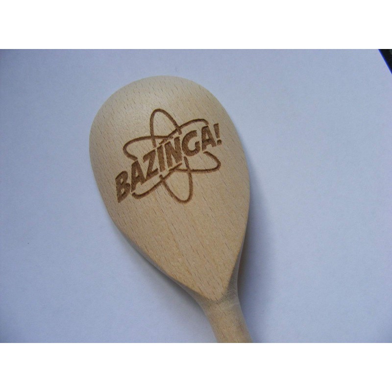 FastCraft Bakinga Big Bang Theory Sheldon inspirierter Holz-Backlöffel, Holz, Küche,