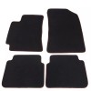 SDeelCase 4 Pc Factory Fit Black Front & Rear Carpets