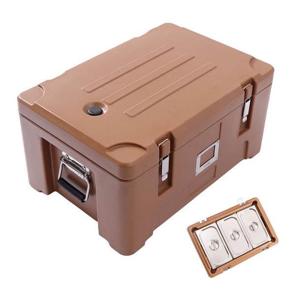 JAYGOVAN Catering Food Warmer Flip Down Top Loading EPP Insulated