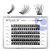 Winkgiggle Lashes Clusters Natural Look 84Pcs Wispy Lashes Reusable Super