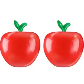 Totelux Inflatable Apple Back to School Decorations Large Red Apple Balloons for Classroom Garden Hanging Photo Prop Birthday Party Favor 2PCS