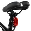 Bike Light Set,Waterproof Headlight Taillight Set Bike Accessory(Black)