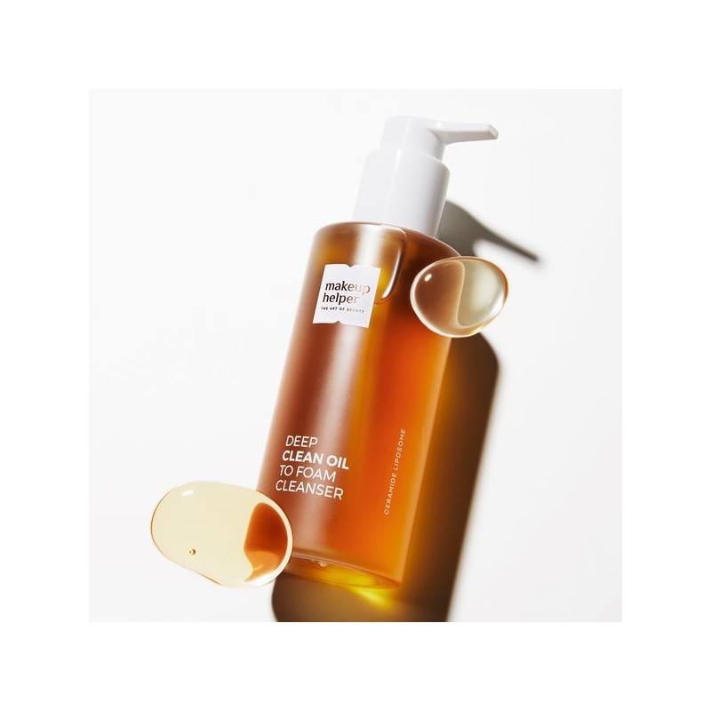 MAKEUPHELPER 메이크업헬퍼 딥 클린 오일 투 폼 클렌저 200ml Makeup