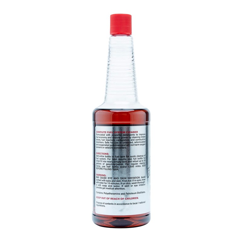 Red Line 60103 SI-1 Complete Fuel System Cleaner, Cleans and