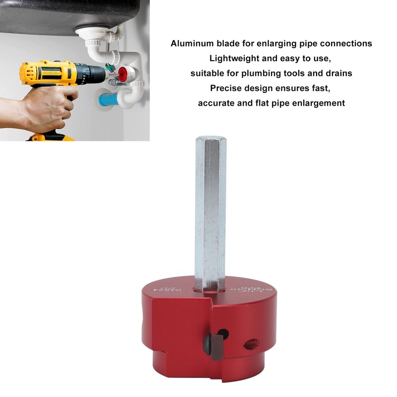 PVC Pipe Reamer Kit Aluminum Alloy Pipe Fitting Reamer PVC