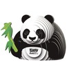 EUGY 3D Panda Model, Craft Kit