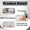 1 Waterproof Bath Cushion for Head and Neck, Bath Pillow,