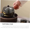 ULTECHNOVO Rotatory Teapot with Removable Strainer Premium Handle for Home