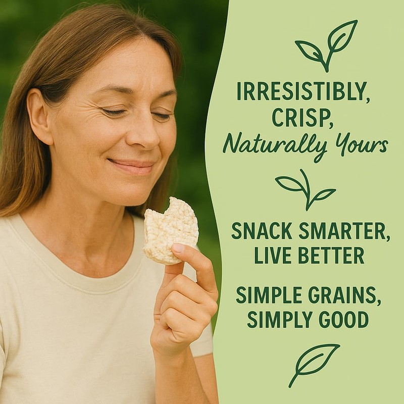 Only Kosher Candy Ultra Thin Rice Cakes Squares Plain, Lightly