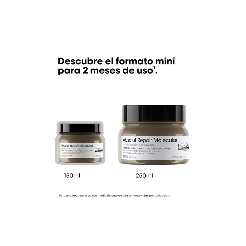 LOréal Professionnel Absolut Repair Molecular Mascar. 150ml