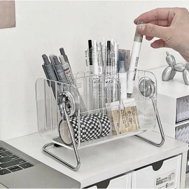 Salrimhaneunjip Storage Organizer Holder Stand for home organization and desk space-saving household accessory, Korean Import, Salrimhaneunjip Home Kitchen and Daily Use