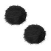 Create idea 2-Piece Lavalier Microphone Windproof Plush Cover Microphone Cover