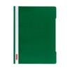 Herlitz A4 Paper Flat File - Green (Pack of 10)