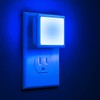 L LOHAS LED Blue Night Lights Plug into Wall 2-Pack,