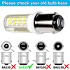 HQRP 2-Pack Sewing Machine LED Light Bulbs Magnifying Lamps BA15d