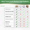 Disposable Bamboo Fibre Paper Plates l 10 inch (25cm) Round