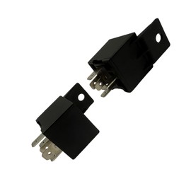 Tenlioshun JD1914 Relay 12V 40A 5 Pin for Boat Tractor Truck Motorcycle (2-Pack)