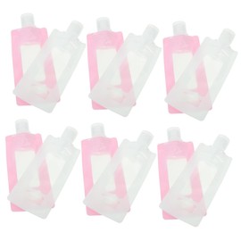 IWOWHERO 20pcs Portable Travel Toiletry Empty Shampoo Lotion Pouches for Travel