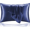 Silk Pillow Cases Set of 2, Satin Silk Pillow Case