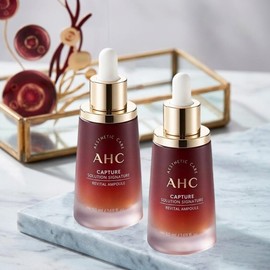 AHC Capture Solution Signature Revital Ampoule 50ml 2 x Highly nutritious elasticity anti-aging / AHC 캡처 솔루션 시그니처 리바이탈 앰플 50ml 2개 고영양 탄력 안티에이징