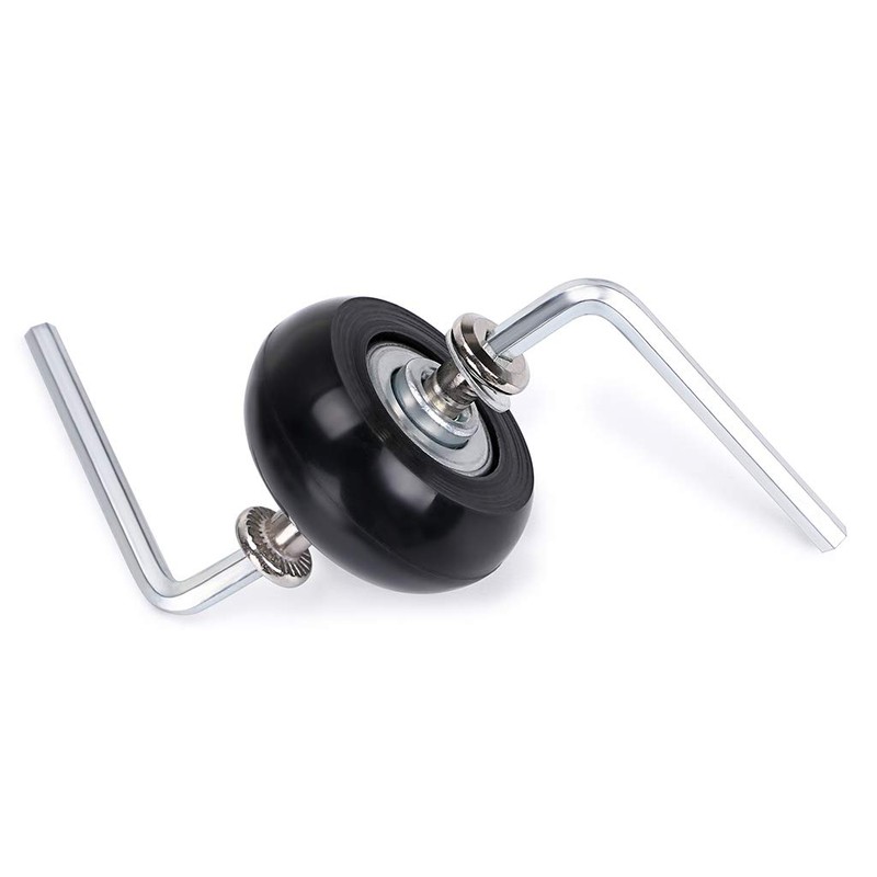 OwnMy 40mm x 18mm Luggage Suitcase Replacement Wheels, Rubber Swivel