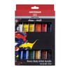 Amsterdam Expert Series Acrylic Paint Set, Sample Set (12 x
