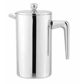 VIA CREMA French Press 800/1000 ml Glass/Stainless Steel (Stainless Steel, 800 ml/27 oz)