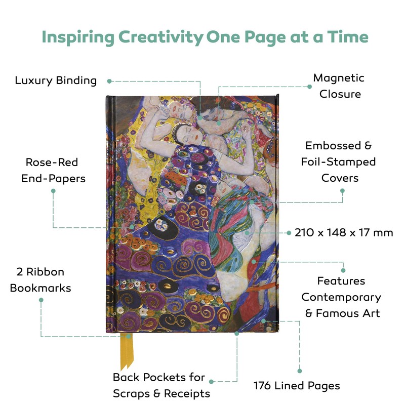 Foiled Journal #291: Frida Kahlo, Purple