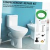 TEHAUX 1 Set Toilet Tank Gasket Kit Complete Repair with