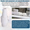 NQEUEPN Pool Shut-Off Valve, 1.5" MIP x 1.5" - 1.25"