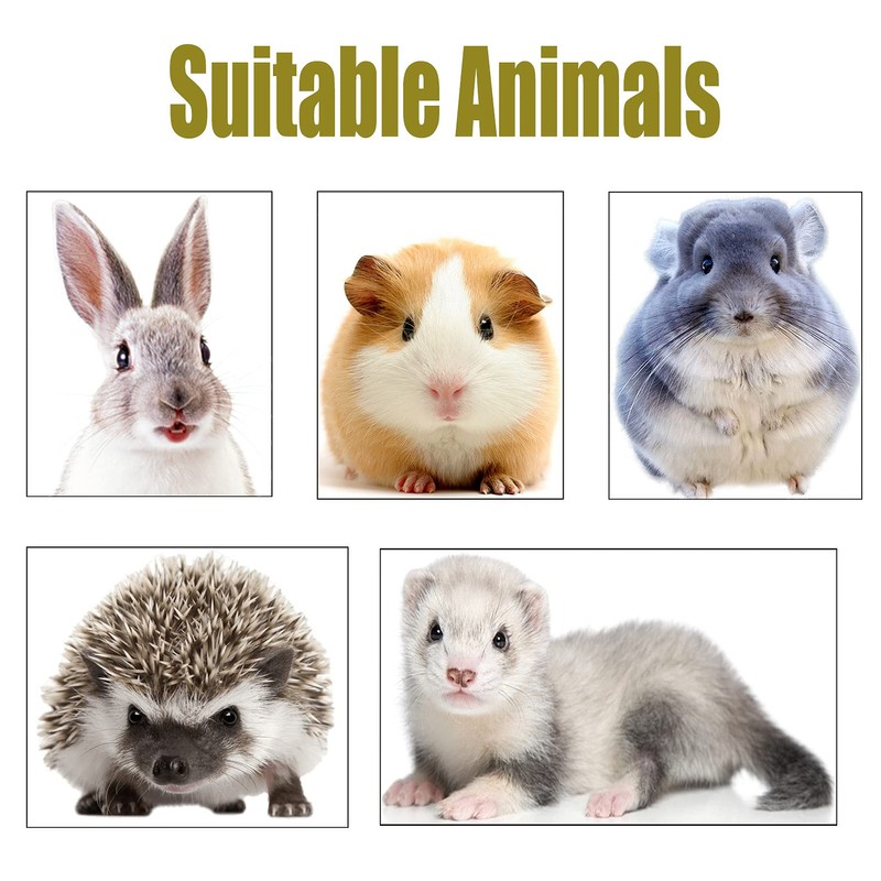 kathson Rabbit Litter Box Trainer Small Animal Potty Corner Toilet