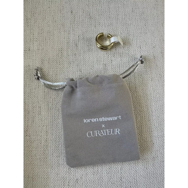 Loren Stewart x Curateur Deux Open Band 14K Gold Plated