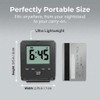 Digital Travel Alarm Clock - No Bells, No Whistles, Simple