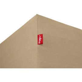 r-up Fits Fitted Sheet 120 x 200 - 130 x 200 to 35 cm Height, Many Colours, 100% Cotton, 130 g/m², Oeko-Tex, Stress-Free, Also for High Mattresses (Anthracite) (Sand, 120 x 200 - 130 x 200)