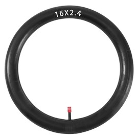 KAMIER 16x2.4/2.125 Inner Tube Straight Valve Stem Replacement for Razor MX650 MX500 SX500 Mcgrath Dirt Bike Front Tire Tube EcoSmart Metro Cargo SUP Electric Scooter Kids Off Road Motocross Parts