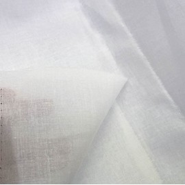 AMORNPHAN Medium Weight Iron On Fusible Interfacing Woven One Sided, Strong Patches, Adhesive Bond for Sewing and Quilting Projects, DIY Supplies, Apparels and Face Masks for 55 inch x 1 yard.