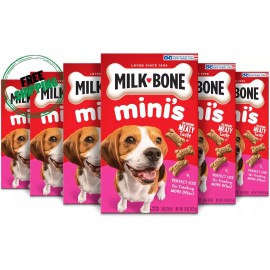 Milk-Bone Mini'S Original Dog Biscuits, 15 Ounce (Pack of 6)