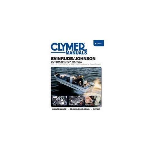 Clymer Publications Manual Evinrude/Johnson 2-70 HP 91-94
