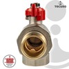 tecuro Angle Ball Valve, G 1 Inch x Internal Thread