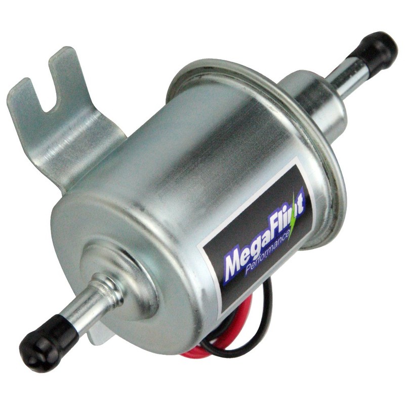 MegaFlint Universal 12V Low Pressure Gas Diesel Inline Electric Fuel