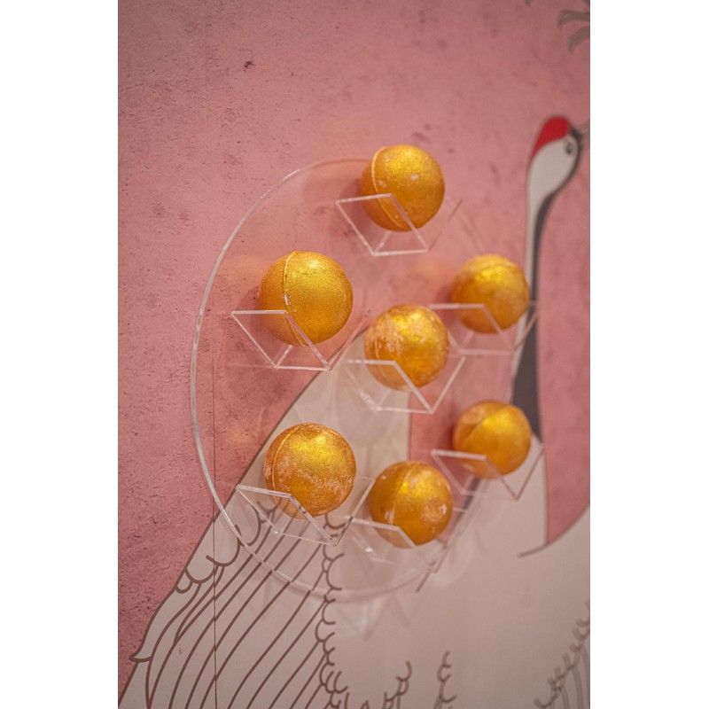 Bath Bomb Holder, Decorative Organizer for Bath Fizzers