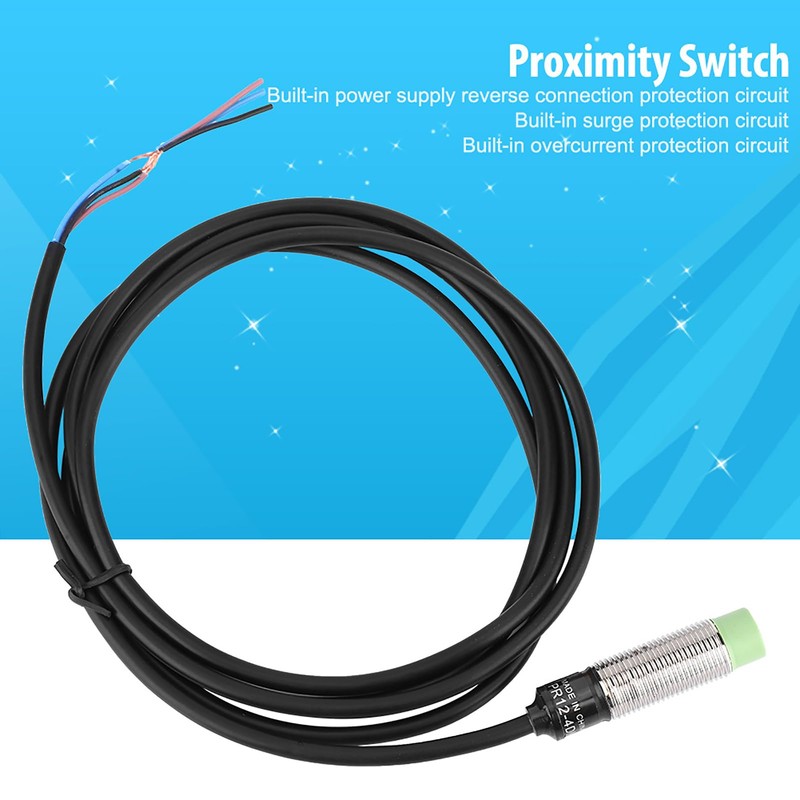 Interruptor de Sensor de Proximidad Inductivo PR12-4DN de Metal 3