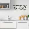 SUPERDANT Kitchen Wall Stickers This Kitchen is Seasoned with Love