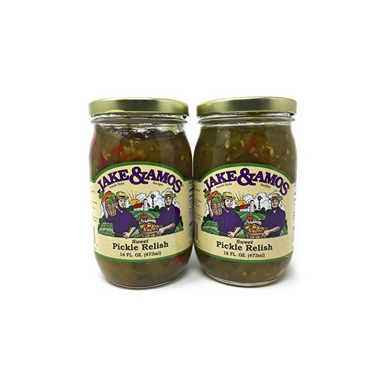 Jake & Amos Sweet Pickle Relish / 2 - 16