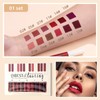 QiBest 12Pcs Matte Liquid Lipstick Set for Girls & Women,