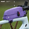 Rhinowalk - Bolsa para cuadro de bicicleta con solapa magnética