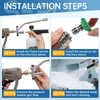 Foam Cannon Dual Connector Accessory, 1/4 Inch Quick Connector, 5