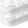 2 Pack Pack N Play Mattress Protector and 2 Pack